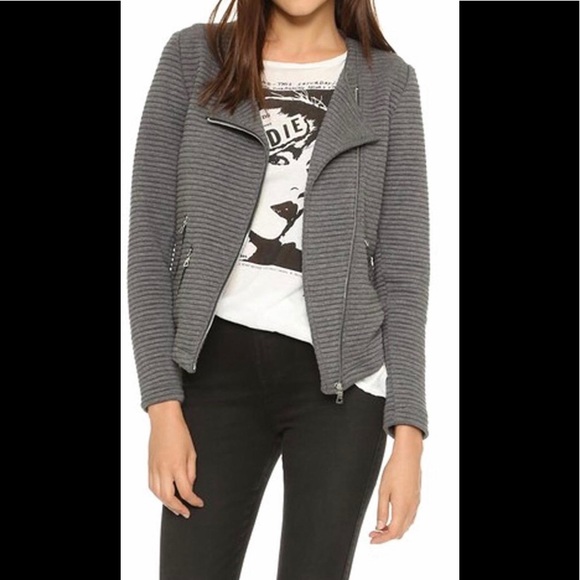 Generation Love Jackets & Blazers - Grey Moto jacket
